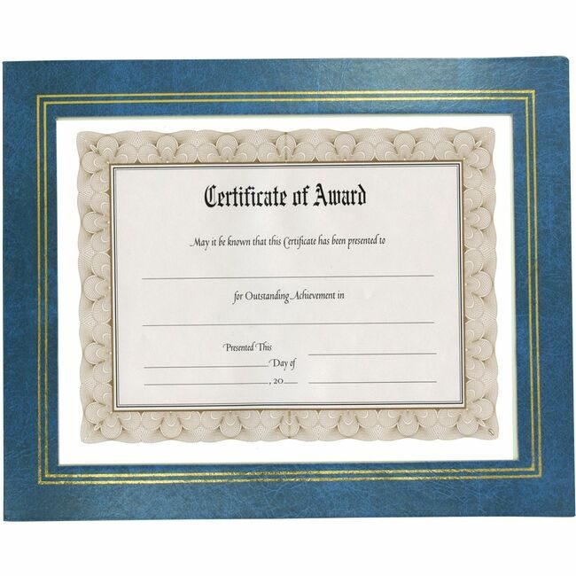 Nu-Dell Manufacturing Frame Leatherette 8.5X11 Be NUD21201