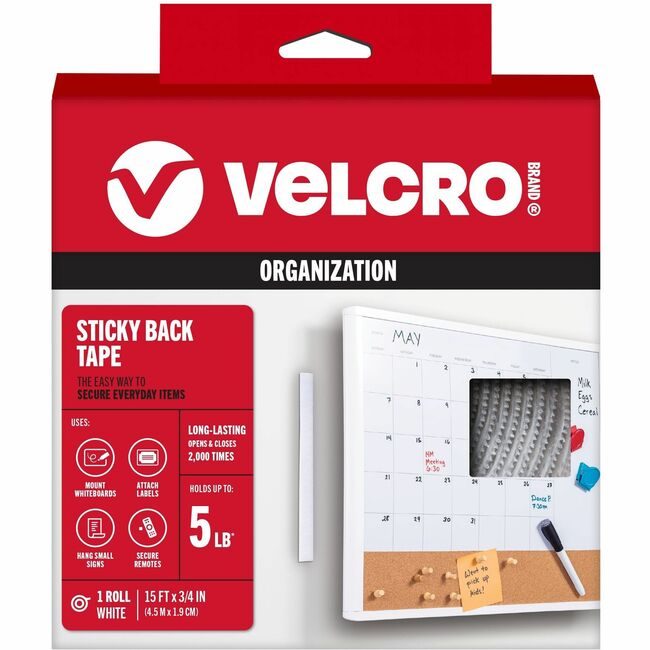 VELCRO Brand Velcro Companies Brand Tape Stickbk Hook&Loop We VEK90082