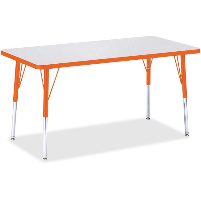 Jonti-Craft, Inc. Table Rectangle 24X48 Gy/Oe JNT6403JCA114