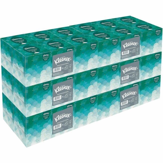 Kimberly-Clark Professional Kleenex / Scott / WypAll / Kimtech Tissue Facial 6 Pack Bndl KCC21271CT