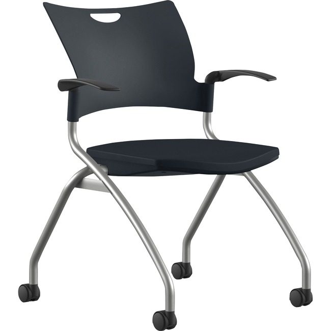 9to5 Seating Chair Nstng Plastic Bk/Sr NTF1320A12SFP01