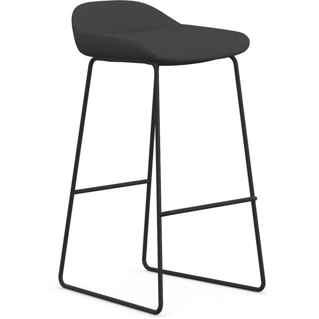 9to5 Seating Stool Bar Sldbse Fbrc Gy/Bk NTF9165STSFDO