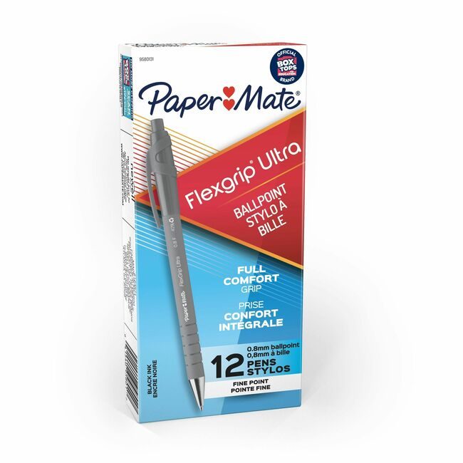 Newell Brands Paper Mate Pen Flexgrip Rcycld Fine Black PAP9580131