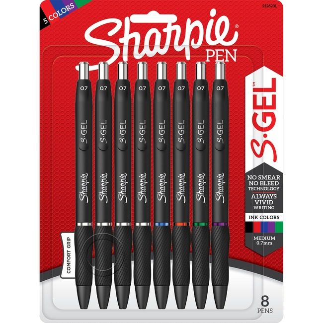 Sharpie / Expo / Prismacolor / Sanford Newell Brands / Sanford Sharpie / Expo / Prismacolor / Pen S-Gel .7MM 8 Count B-Asst SAN2126231