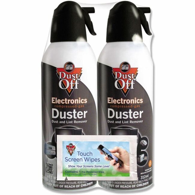 Falcon / Dust-Off Falcon Safety Products / Dust-Off Duster 10OZ 2PK&WPE FALDSXLPW