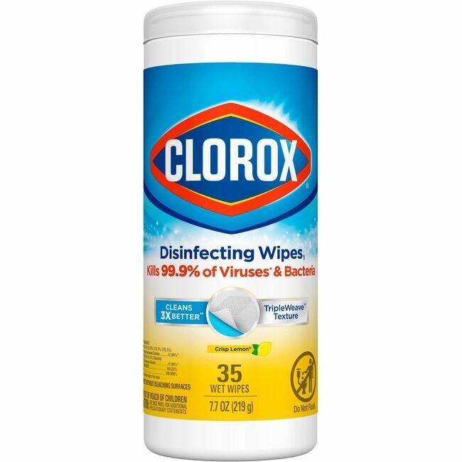 CloroxPro / Clorox The Clorox Company CloroxPro / Wipes Dsnfctng Citblnd 35 Count CLO01594PL