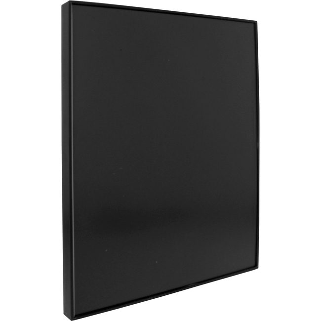 Lorell Sign 11"X8.5" Snap Plate Black LLR02653