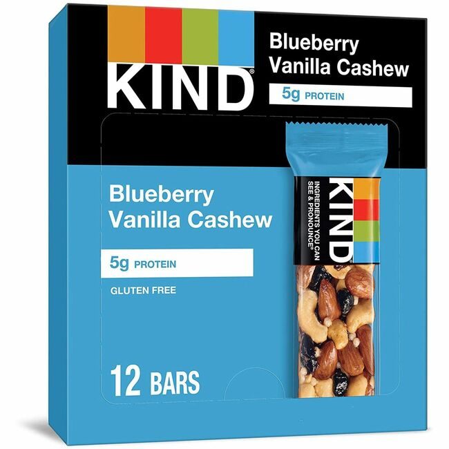 KIND LLC Bar Bluebrry Vanilla & Cshw KND18039
