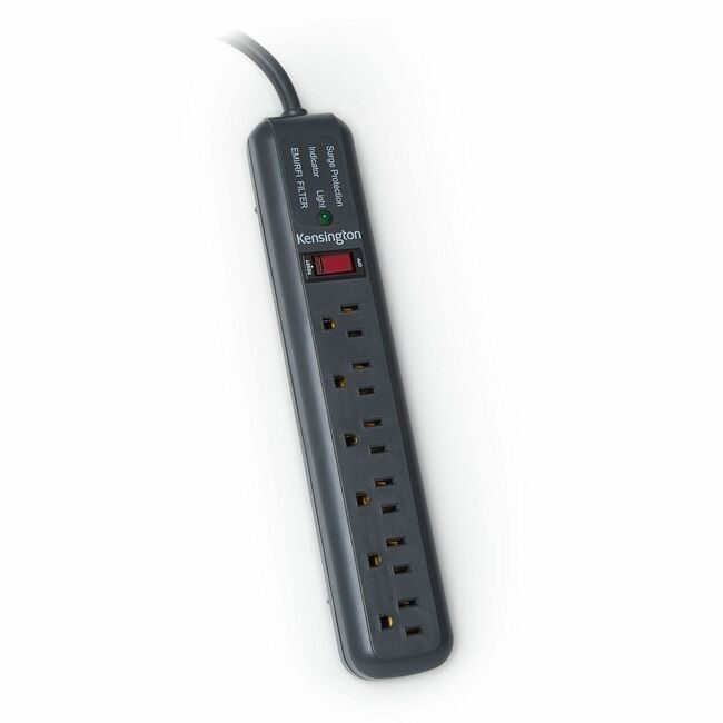 ACCO Brands Kensington Surge W/15 FT CORD Gray KMW38215