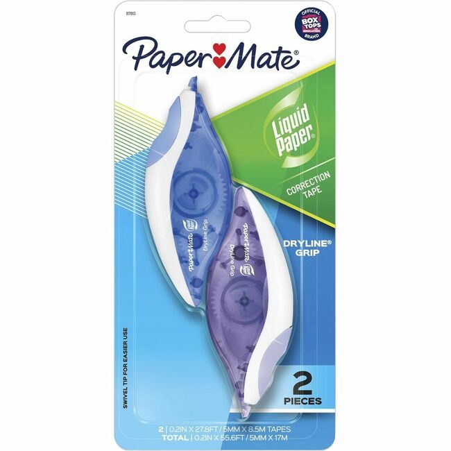 Newell Brands Paper Mate Tape Correction Dryline 2PC PAP87813