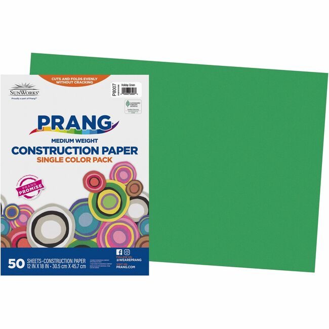 Pacon Corporation Paper Constr 12X18 Hgn 50SH PAC8007