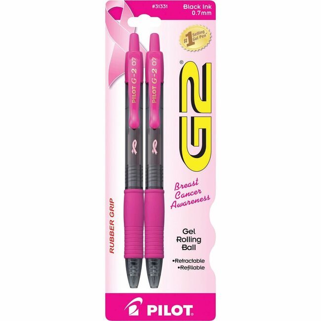 Pilot Corporation of America Pen G27 Bca Bk Ink 2 Pack PIL31331
