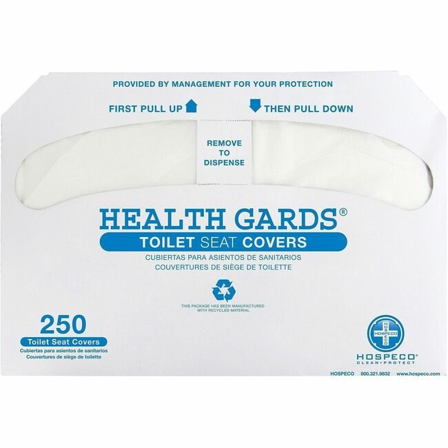 Hospeco Brands Group Health Gards Toilet Seat Cover HOSHG1000