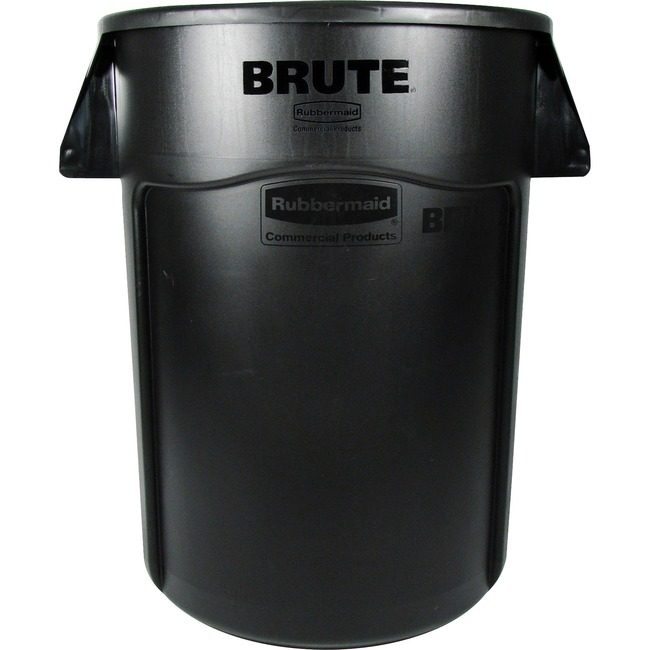Rubbermaid Commercial Products Wastecan Brute 44GAL Black RCP264360BKCT