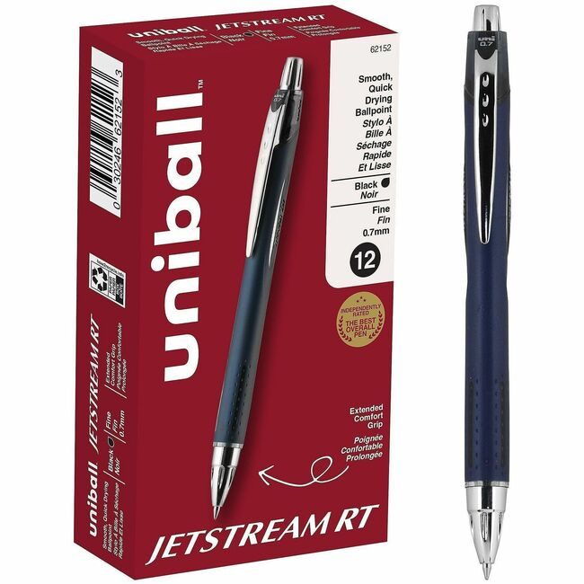 Mitsubishi Pencil Co. / uni-ball Pen Jetstream-Rt 0.7MM Black UBC62152
