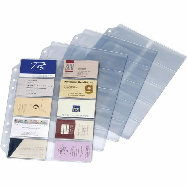 TOPS Products / Cardinal Brands Refill Sheets Busncard 10 Count CRD7860000