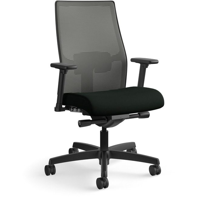 The HON Company Chair Crclmshbk Adjarm Black HONI2M2ACU10ATK