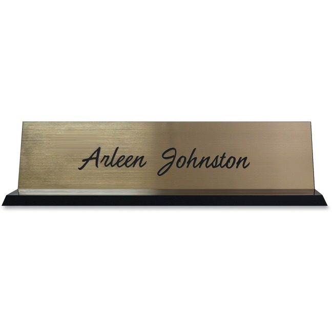 Shachihata / Xstamper Sign Dsk Acrylc Base 2X8 Black XSTK41
