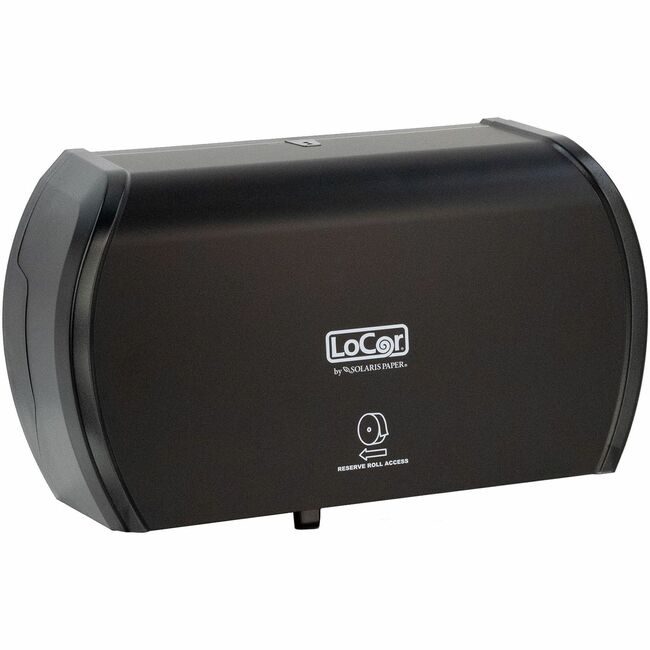 Solaris Paper Livi Dispenser Tissue Sdbysd Black SOLD67023N