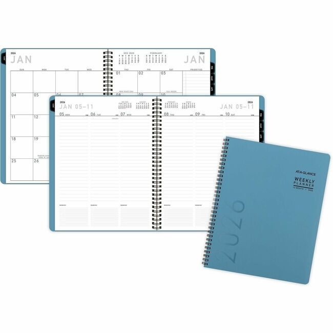 ACCO Brands AT-A-GLANCE Planner Conlite Wm Large Blue AAG7095XL38
