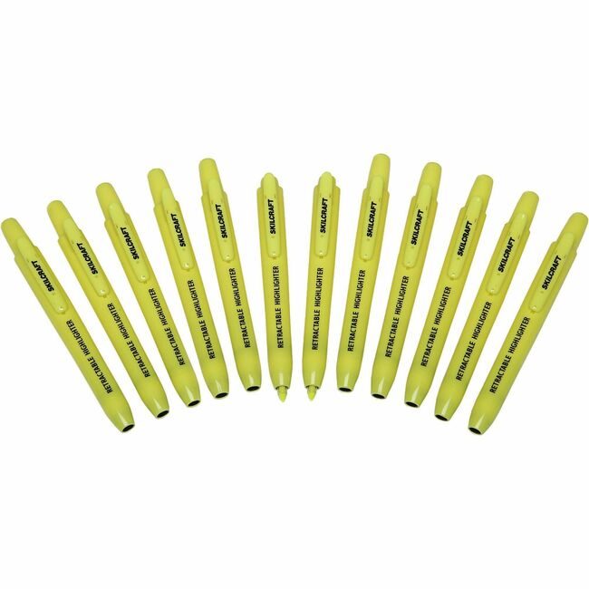 Varies / verify SKU SKU-LEVEL VERIFICATION REQUIRED Highlighter Retrct Chsl Yellow NSN5548210