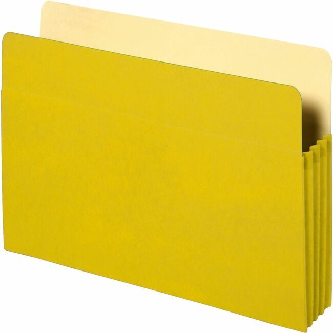 Business Source Pocket File Letter 3.5"EXP Yw BSN26553