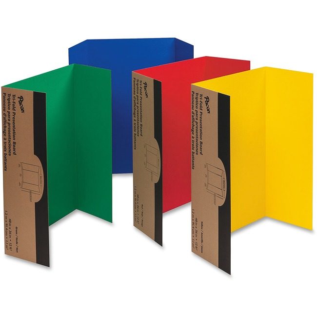 Pacon Corporation Board Prsntn 48X36 24 Pack Assorted PAC3765