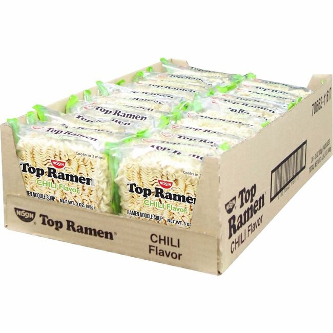Nissin Foods Noodles Ramen Chili 3OZ NSF11617
