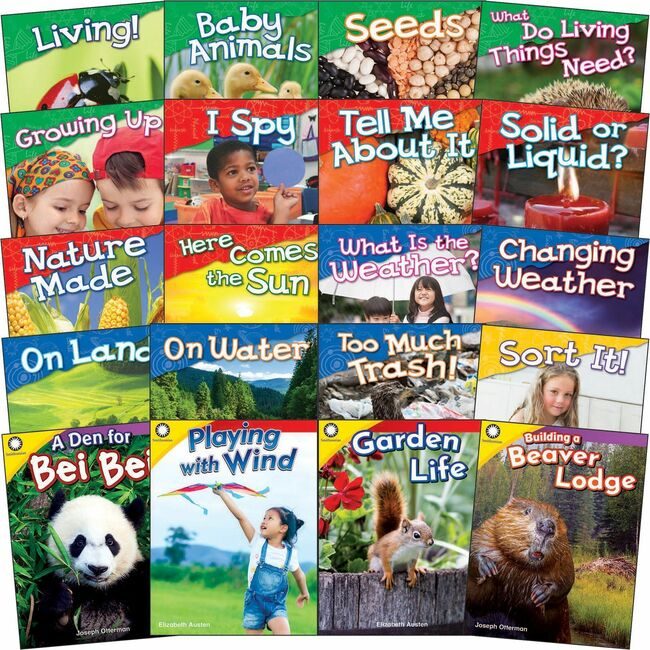 Teacher Created Materials / Shell Education Set Book Science Gr K 20-BK SHL126781