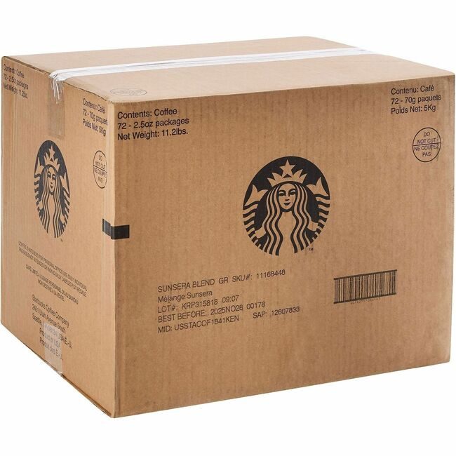 Seattle's Best Coffee Starbucks Coffee Company Seattle's Best Sbux Sunsera 2.5OZ SBK06614CT