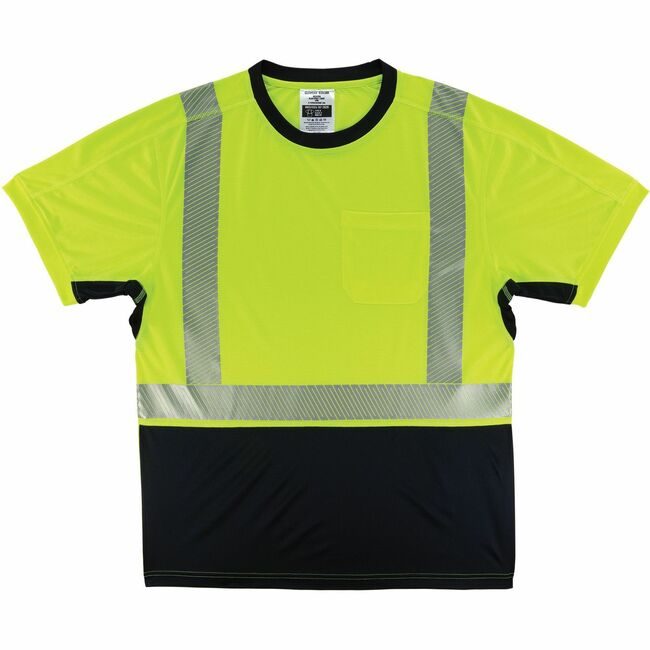 Ergodyne Shirt Work Hi-Vis Lime 3X EGO23507
