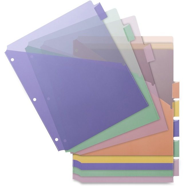 Business Source Dividers Insert 8TAB Dblpkt BSN32373