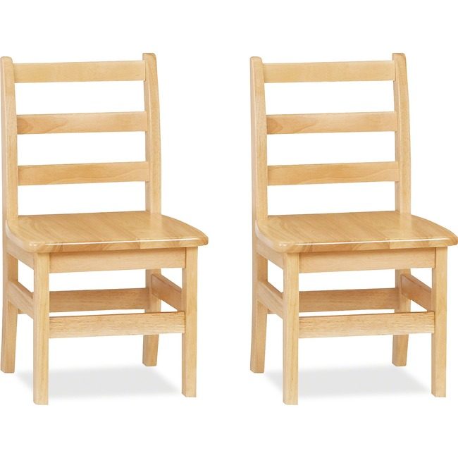 Jonti-Craft, Inc. Chair Ladderback 12"MPL 2 Pack JNT5912JC2