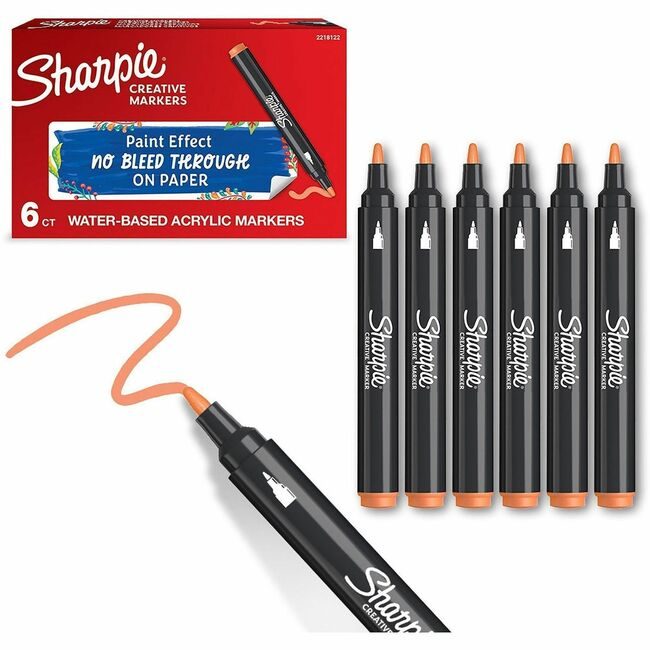 Sharpie / Expo / Prismacolor / Sanford Newell Brands / Sanford Sharpie / Expo / Prismacolor / Marker Shrp Bulcreate Orng SAN2218122