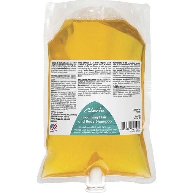 Betco Corporation Shampoo Hair&Body Foaming BET75329-00