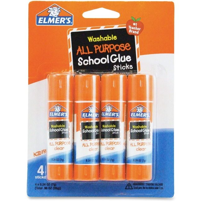 Newell Brands Elmer's / X-Acto Glue Stick Ap School 7G 4 Count EPIE542