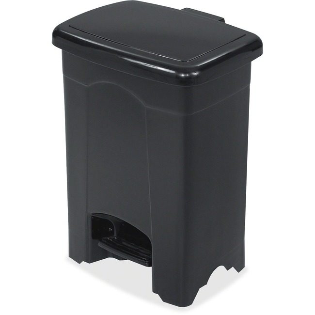 Safco Products Receptacle Plastic Steplid 4G SAF9710BL