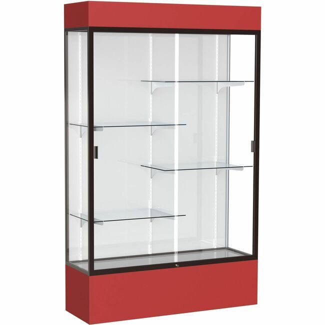 Ghent Manufacturing Case Disply Lghtd Red 80X48 GHE3174WBBZRD