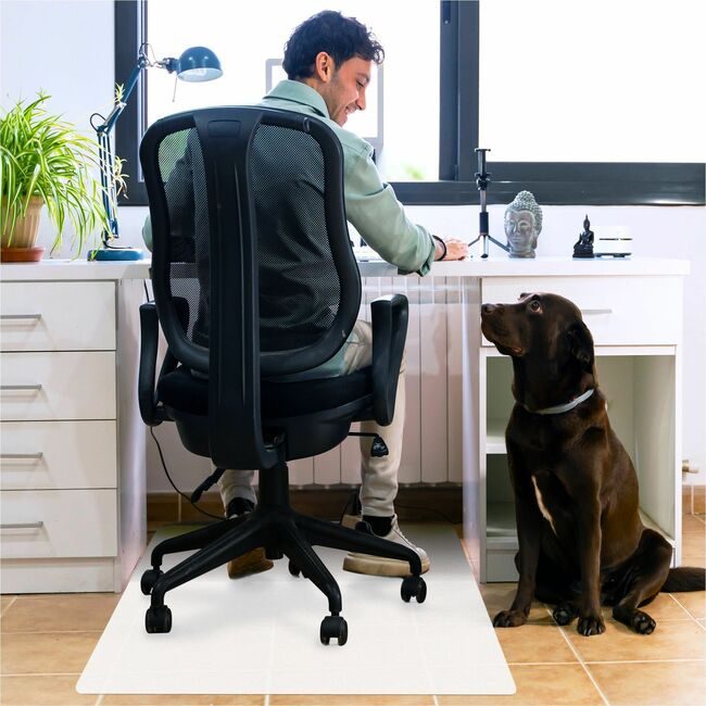 Floortex Chair Mat Pp 35X46 As Hf White FLRNCMFLLAC0002