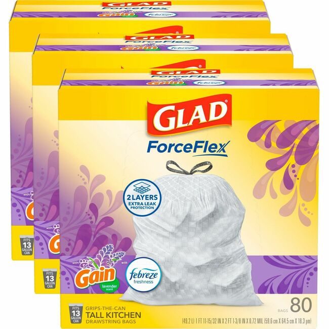 CloroxPro / Clorox The Clorox Company CloroxPro / Bags Trash Odrshield 13GAL CLO78902CT