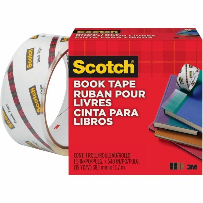 3M Company Tape Book Trans 1.5"X15YD MMM845-1-1/2