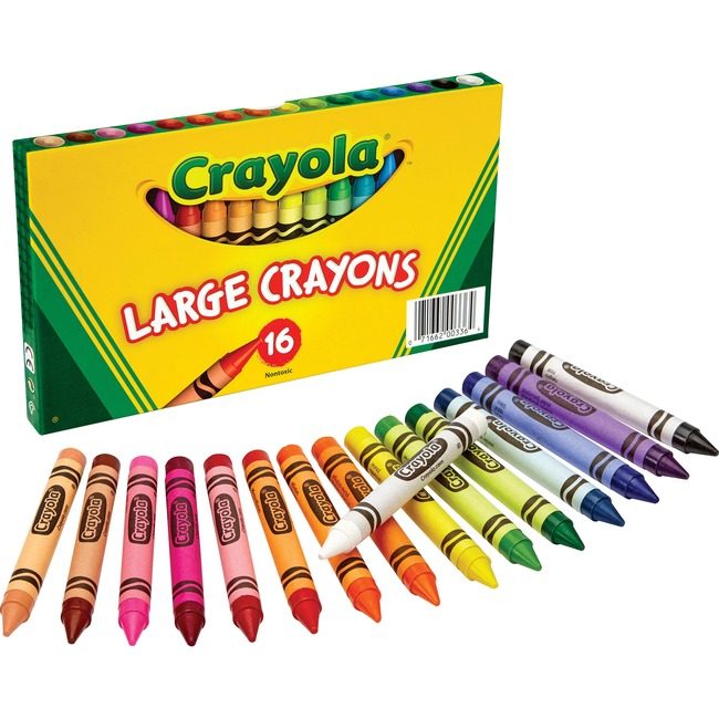 Crayola LLC Crayon Large 16/BX CYO52-0336