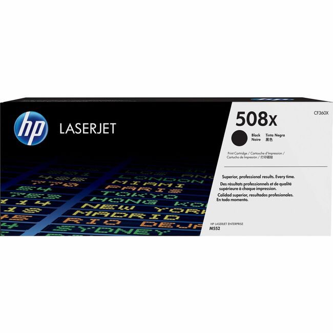 HP Inc. / Hewlett-Packard Crtdg Toner Black ORIG 508X HEWCF360X
