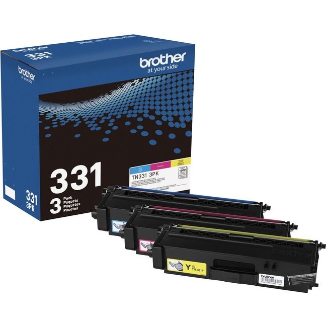 Brother International Crtdg Lsr TN331 C M&Y 3 Pack BRTTN3313PK