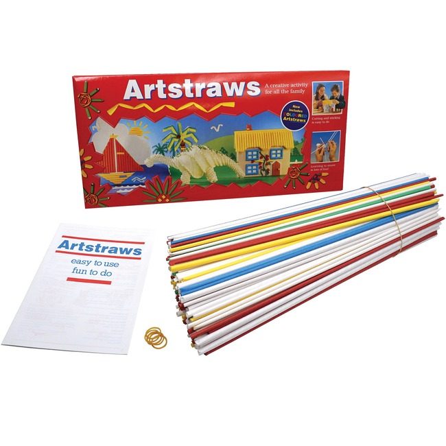 Pacon Corporation Straw Art Assorted 300 Count PACAC9017