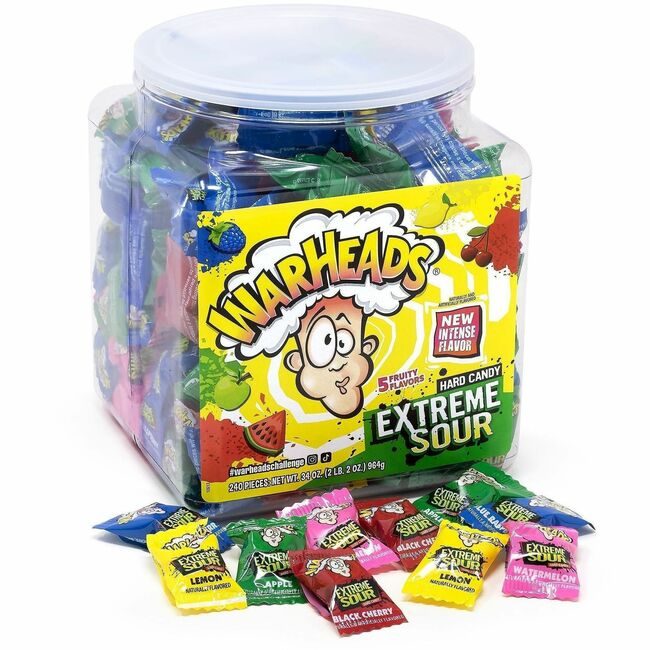 Varies / verify SKU SKU-LEVEL VERIFICATION REQUIRED Candy Warheads Sr 240 Count GRR22002140