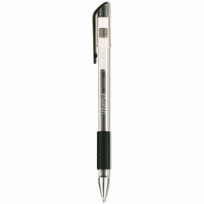 Universal Office Products Pen Gel R-Ball Medium Black UNV39510
