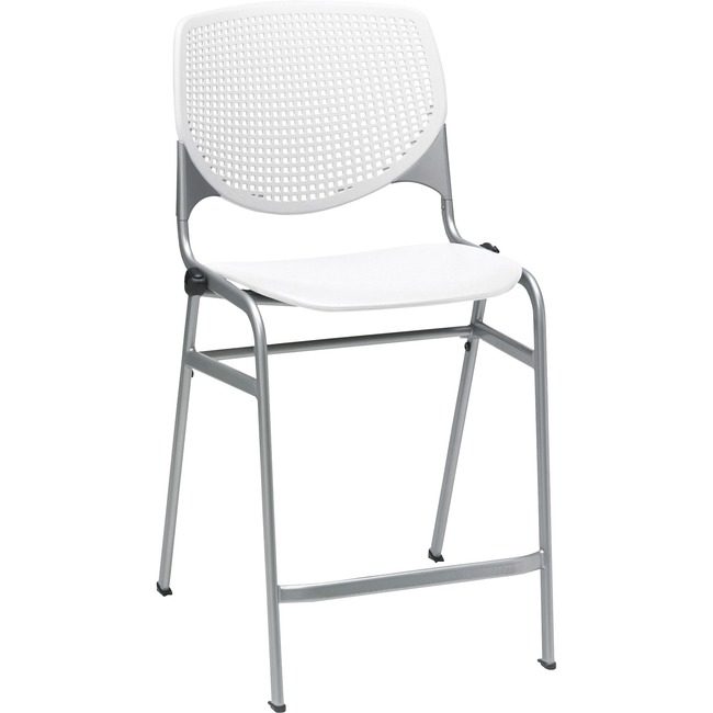 KFI Seating Stool Counter White KFICT2300BKP08