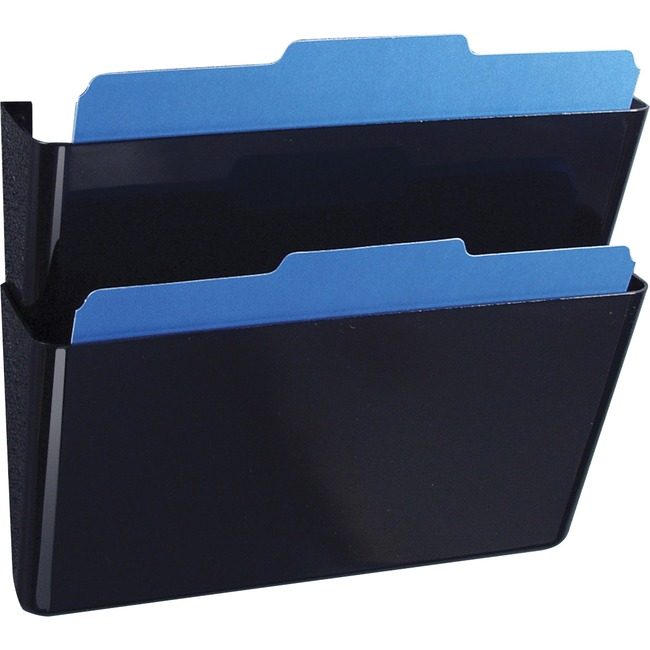 Officemate File Wall Black OIC21405