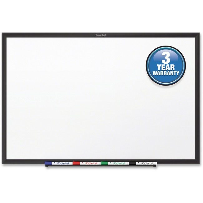 ACCO Brands Quartet Board 4 X 3 Whtbrd Black QRTS534B